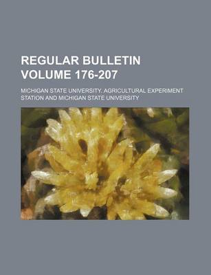 Book cover for Regular Bulletin Volume 176-207