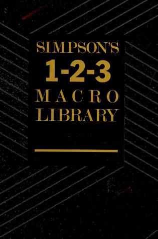 Cover of 1-2-3 Macro Library