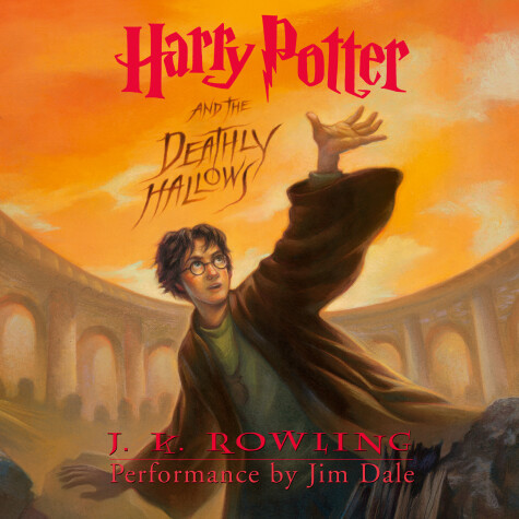 Book cover for Harry Potter and the Deathly Hallows