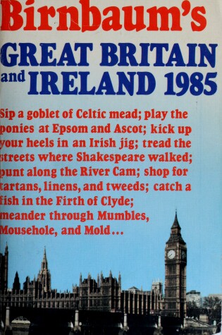 Cover of Great Britian/Ireland 85 Travel