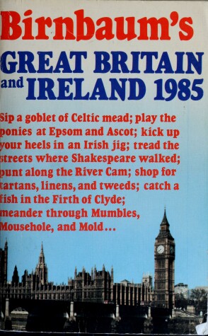 Book cover for Great Britian/Ireland 85 Travel