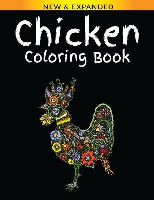 Book cover for Chicken Coloring Book