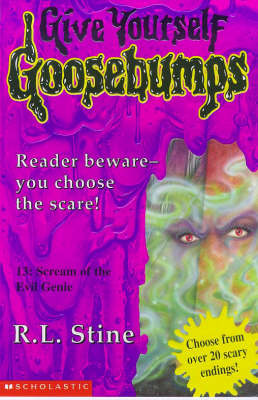 Book cover for The Scream of the Evil Genie