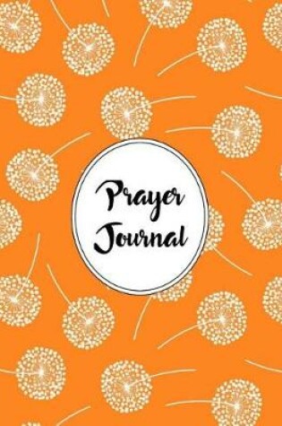 Cover of Prayer Journal Notebook Dandelions Pattern 9