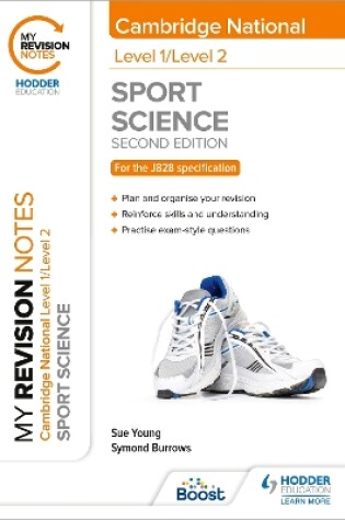 Cover of My Revision Notes: Level 1/Level 2 Cambridge National in Sport Science: Second Edition