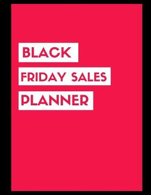 Book cover for Black Friday Sales Planner