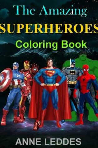 Cover of The Amazing Superheroes Coloring Book