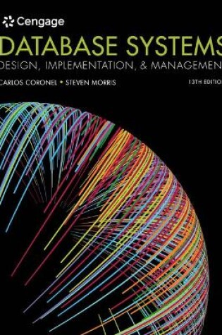 Cover of Mindtapv2.0 for Coronel/Morris's Database Systems: Design, Implementation, & Management, 1 Term Printed Access Card