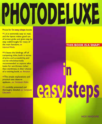 Book cover for PhotoDeluxe in Easy Steps