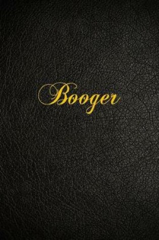 Cover of Booger