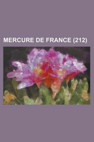 Cover of Mercure de France (212)