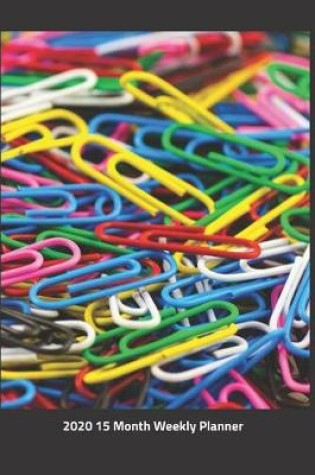 Cover of Plan On It 2020 Weekly Calendar Planner - Paper Clip Obsession Bored At The Office