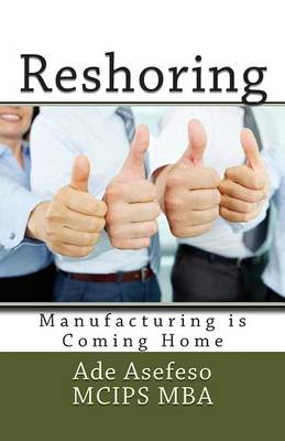 Book cover for Reshoring