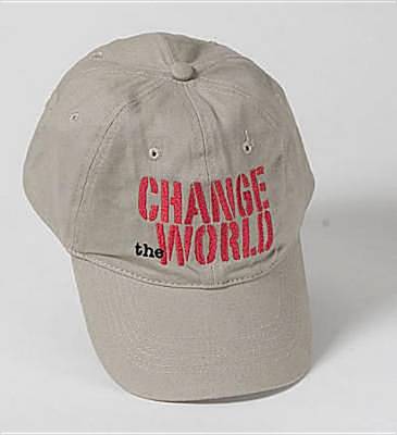 Book cover for Change the World Baseball Cap