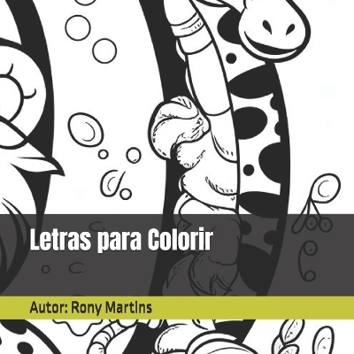 Book cover for Letras para Colorir