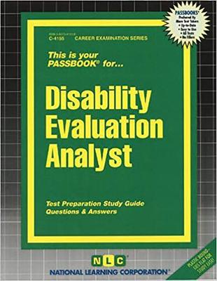 Cover of Disability Evaluation Analyst