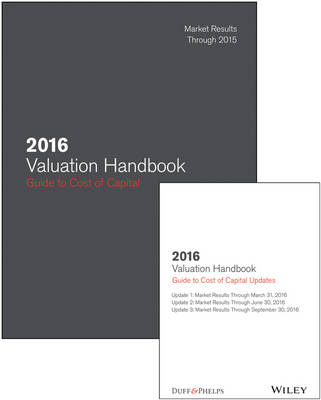 Book cover for 2016 Valuation Handbook – Guide to Cost of Capital + Quarterly PDF Updates (Set)