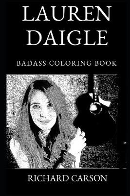 Book cover for Lauren Daigle Badass Coloring Book
