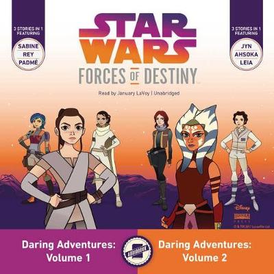 Book cover for Star Wars Forces of Destiny: Daring Adventures, Volumes 1 & 2