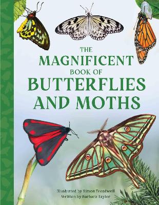 Book cover for The Magnificent Book of Butterflies and Moths