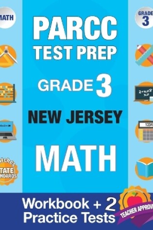Cover of PARCC Test Prep Grade 3 NEW JERSEY Math