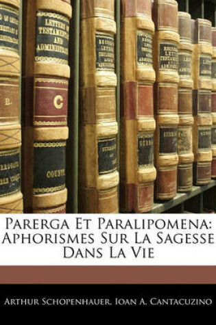 Cover of Parerga Et Paralipomena