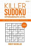 Book cover for Killer Sudoku, Intermediate Level, Book 1