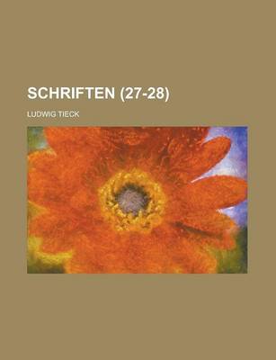 Book cover for Schriften (27-28)