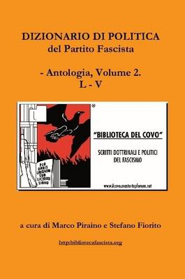 Book cover for Dizionario di politica del Partito Fascista - Vol. 2