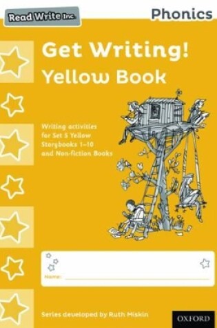 Cover of Read Write Inc. Phonics: Get Writing! Yellow Book Pack of 10