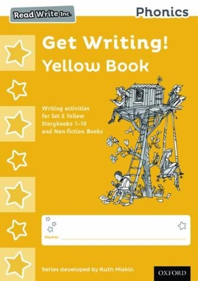 Book cover for Read Write Inc. Phonics: Get Writing! Yellow Book Pack of 10