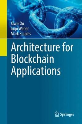 Book cover for Architecture for Blockchain Applications