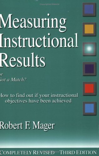 Book cover for Measuring Instructional Results, Or, Got a Match?