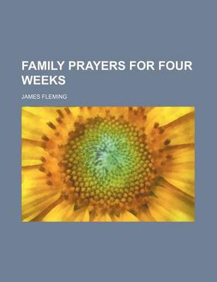 Book cover for Family Prayers for Four Weeks