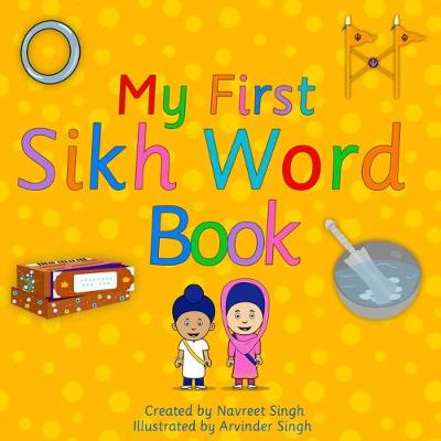 Book cover for My First Sikh Word Book