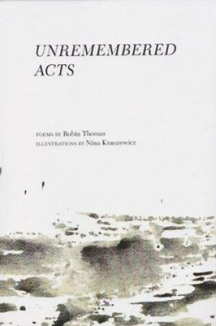 Cover of Unremembered Acts