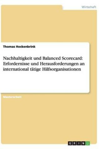 Cover of Nachhaltigkeit und Balanced Scorecard