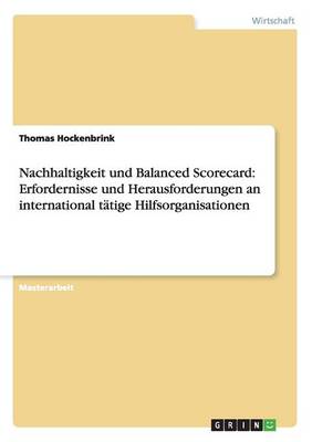 Cover of Nachhaltigkeit und Balanced Scorecard