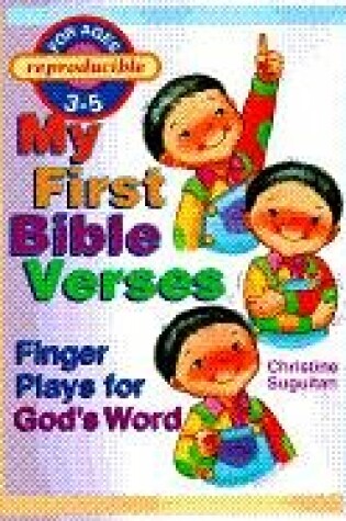 Cover of My First Bible Verses -Finger Plays