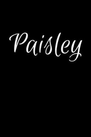 Cover of Paisley