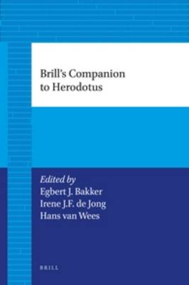 Cover of Brill's Companion to Herodotus