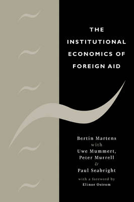 Book cover for The Institutional Economics of Foreign Aid