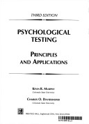 Book cover for Psychological Testing