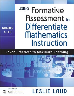 Cover of Using Formative Assessment to Differentiate Mathematics Instruction, Grades 4-10