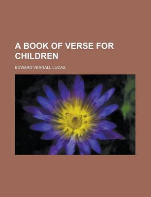 Book cover for A Book of Verse for Children