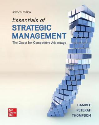 Book cover for Loose-Leaf Essentials of Strategic Management: The Quest for Competitive Advantage