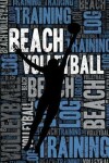 Book cover for Womens Beach Volleyball Training Log and Diary