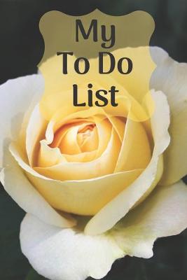 Book cover for My To Do List - Rose