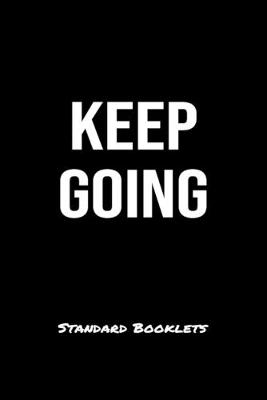 Book cover for Keep Going Standard Booklets