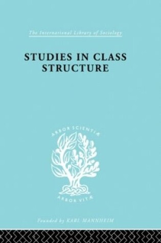 Cover of Studies Class Struct   Ils 121